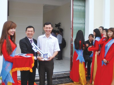 Hoàng Quân động thổ xây dựng Trường đại học Đồng bằng sông Cửu Long