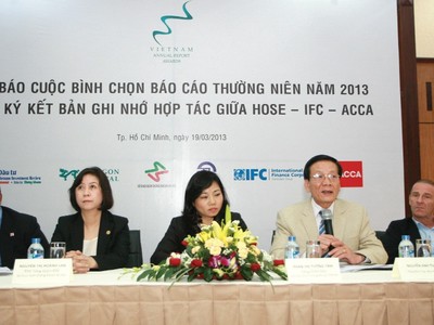 Từ năm 2014, trong khuôn khổ Cuộc bình chọn Báo cáo thường niên, Ban Tổ chức quyết định sẽ vinh danh DN có điểm số QTCT cao nhất, để hướng các DN quan tâm đến chất lượng quản trị