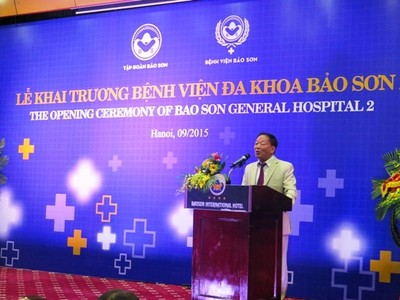 Ông Nguyễn Trường Sơn, Chủ tịch Kl994 game bài casino hấp dẫn Bảo Sơn cho biết bệnh viện Bảo Sơn 2 được Kl99ok phiên bản mới trang thiết bị hiện đại nhất Việt Nam và khu vực, phát triển dựa trên những giá trị cốt lõi đã được khẳng định trong 21 năm qua của Kl994 game bài casino hấp dẫn Bảo Sơn.