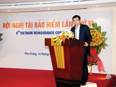 Tổng giám đốc Vinare Phạm Công Tứ, phát biểu tại Hội nghị Tái Kl99kl phiên bản hoạt động Việt Nam lần thứ VI (tháng 10/2015)