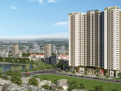 Căn hộ Hateco Hoàng Mai sắp hoàn thiện giá 1,5 tỷ đồng
