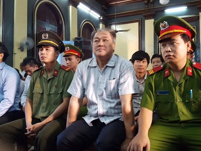 Bị cáo Phạm Công Danh trước toà