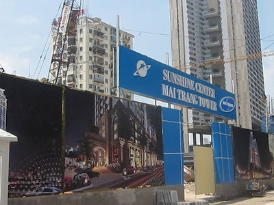 Rất khó để tìm kiếm thông tin chính thức về chủ Kl99ok phiên bản mới mới của Dự án Sunshine Center Mai Trang. Ảnh: Phương Anh