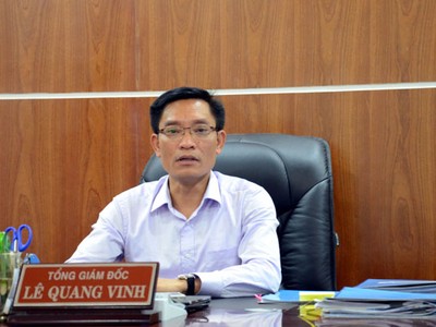 Tổng giám đốc Cienco 5 Lê Quang Vinh: "Sức mạnh tập thể là cộng hưởng từ mỗi cá nhân". Ảnh: Hà Minh
