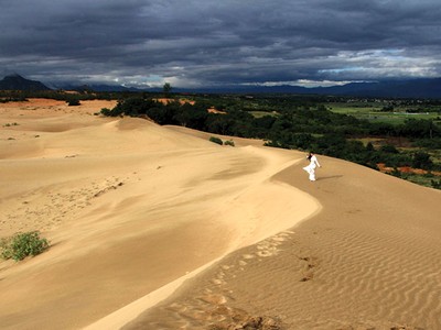 “Chơi” với nắng gió Phan Rang