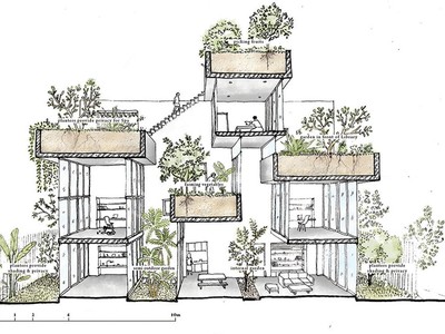Binh House, ​căn nhà xanh của nhà thiết kế Võ Trọng Nghĩa