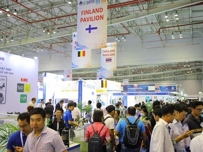 Triển lãm ngành nước và năng lượng 2017 tăng 30% về quy mô