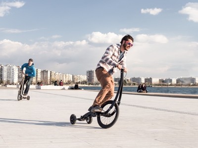 Halfbike II: Xe đạp đứng rèn luyện sức khỏe đầy sáng tạo