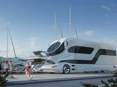 Elemment Palazzo, ô tô kiêm khách sạn di động