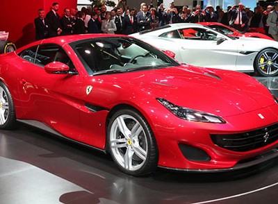 Siêu xe mới Ferrari Portofino tại triển lãm Franlfurt 2017. Ảnh: Carscoops.