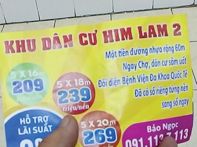 Thương hiệu Him Lam bị nhái. Ảnh: Gia Huy
