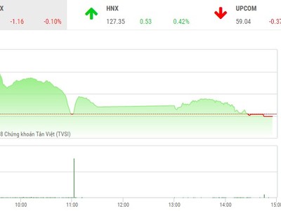 Phiên chiều 29/1: VN-Index đuối sức, thị trường vẫn có sóng