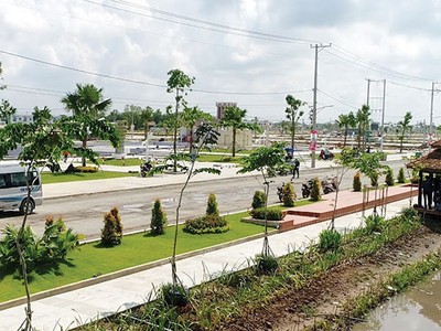 Dự án Cát Tường Phú Sinh có quy mô 122 ha đã hoàn thiện Kl99kl ưu đãi độc quyền cơ sở và thu hút hàng ngàn khách hàng về sinh sống