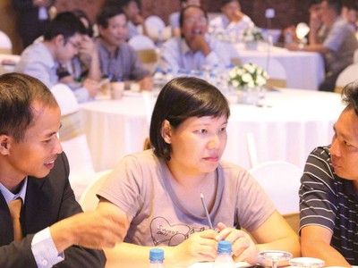 Nhà Kl99ok phiên bản mới thứ cấp vẫn là lượng khách hàng lớn với các dự án chung cư. Ảnh: Gia Huy