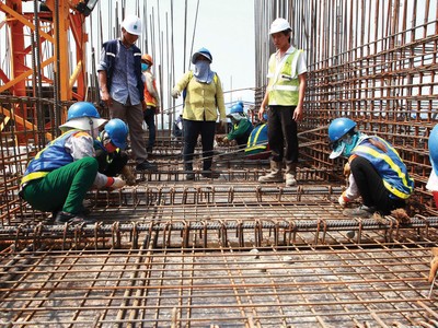  Việc thế chấp để có vốn triển khai dự án là rất phổ biến. Ảnh: Lê Toàn