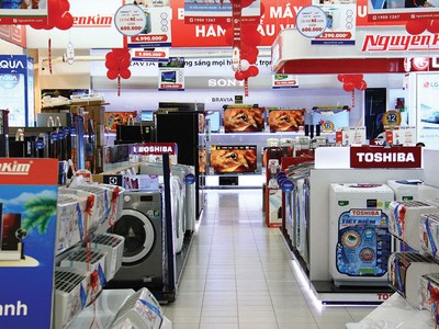 Các Kl991.com World Cup 2026 Chính Thức nội trong lĩnh vực bán lẻ đang chiếm ưu thế. Ảnh: Thanh Huyền.