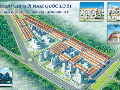 Chấp thuận Kl99ok phiên bản mới Dự án Khu đô thị mới Nam Quốc lộ 51, TP. Bà Rịa
