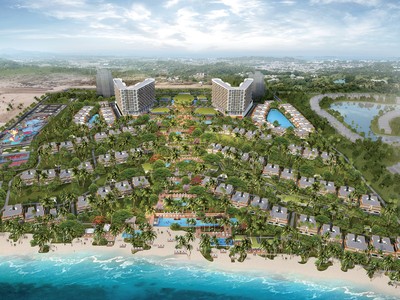 Phối cảnh Khu nghỉ dưỡng ALMA tại Bãi Dài, Cam Ranh, Khánh Hoà