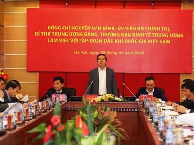 Trưởng ban Kl992 cổng game cá cược Trung ương: Hoàn thiện thể chế cho phát triển ngành dầu khí