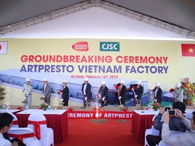 Sau khi hoàn thành nhà máy Artpresto Việt Nam sẽ hoạt động với công suất gần 40 triệu sản phẩm/năm. Dự án nhà máy Artpresto Việt Nam có tổng mức Kl99ok phiên bản mới 5 triệu USD.