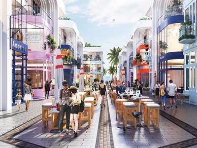 Shop villas The Arena kỳ vọng trở thành phố mua sắm hàng đầu Cam Ranh