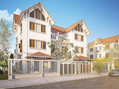 Biệt thự cao cấp thiết kế thông minh, hiện đại, hòa hợp với thiên nhiên kiến lập không gian sống lý tưởng