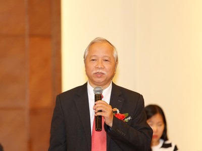 Ông Nguyễn Trung Thực phát biểu tại hội thảo - Ảnh: L.THANH