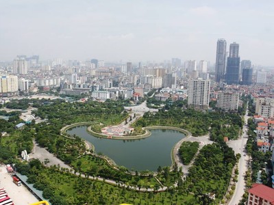 Công ty cổ phần Kl99ok phiên bản mới và Phát triển đô thị Tây Hồ  đề xuất xây bãi đỗ xe ngầm trong Công viên Cầu Giấy