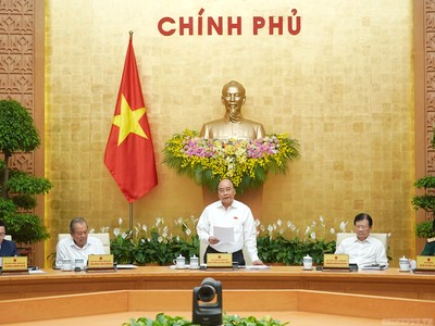 Thủ tướng chủ trì phiên họp Kl993 ưu đãi thưởng hấp dẫn tháng 5/2019 (Ảnh: VGP/Quang Hiếu)