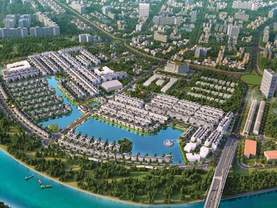Khu đô thị đồng bộ Vinhomes Marina có tổng diện tích 49,2ha, nổi bật với hệ thống cảnh quan tiện ích đặc sắc, kiến tạo nên một điểm đến mới của Hải Phòng với hồ điều hòa 7,2 ha, Con đường tình yêu, Đại lộ Ánh sáng, Nhà hàng thủy tạ phong cách Santorini…(hình ảnh minh họa)