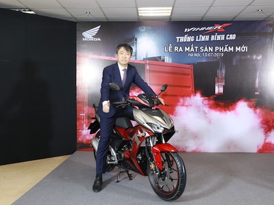 Tổng giám đốc Honda Việt Nam và Winner X