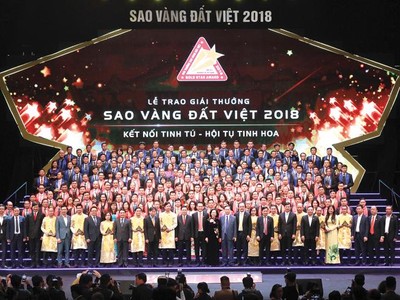 Hội Doanh nhân trẻ Việt Nam đang đẩy mạnh hoạt động kết nối Kl991.com World Cup 2026 Chính Thức. Trong ảnh: Các Kl991.com World Cup 2026 Chính Thức đoạt giải Sao Vàng đất Việt năm 2018.. Ảnh: Chí Cường