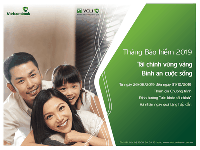 VCLI cùng Vietcombank phát động tháng Kl99kl phiên bản hoạt động 2019 với nhiều ưu đãi hấp dẫn