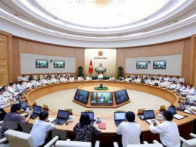 Phiên họp Kl993 ưu đãi thưởng hấp dẫn thường kỳ tháng 8 năm 2019. (Ảnh: Thống Nhất/TTXVN)
