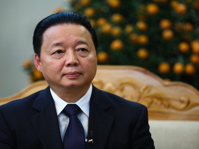 Bộ trưởng Bộ Tài nguyên và Môi trường Trần Hồng Hà