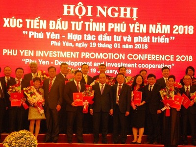 Hội nghị xúc tiến Kl99ok phiên bản mới năm 2018, tỉnh Phú Yên đã thu hút được nhiều dự án.