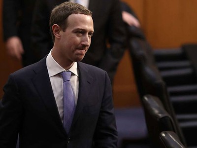 CEO Facebook Mark Zuckerberg. Ảnh: AFP