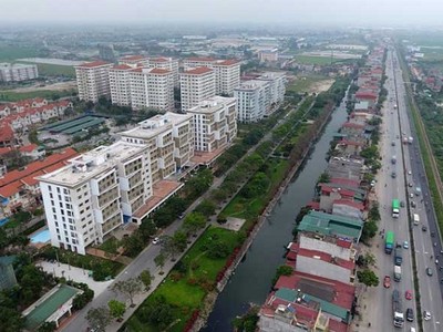 Huyện Gia Lâm đã mang vóc dáng một đô thị lớn của Thủ đô