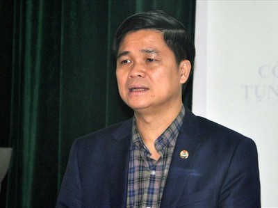 Ông Ngọ Duy Hiểu, Phó chủ tịch Tổng liên đoàn Lao động Việt Nam.