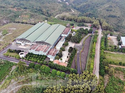 Toàn cảnh Nhà máy nước sạch Sông Đà. Ảnh: Mạnh Thắng
