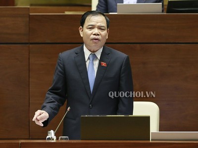 Bộ trưởng Bộ Nông nghiệp phát triển nông thôn Nguyễn Xuân Cường.