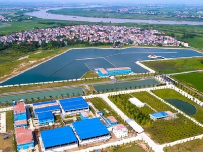 Nhà máy nước mặt sông Đuống hoàn thành bắt đầu đưa vào khai thác giai đoạn 1