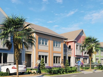 Phối cảnh mẫu second home tại Tổ hợp du lịch nghỉ dưỡng giải trí NovaWorld Phan Thiet