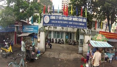 Công ty cổ phần Cấp nước Chợ Lớn trước đây là đơn vị thuộc Tổng Công ty Cấp nước Sài Gòn.