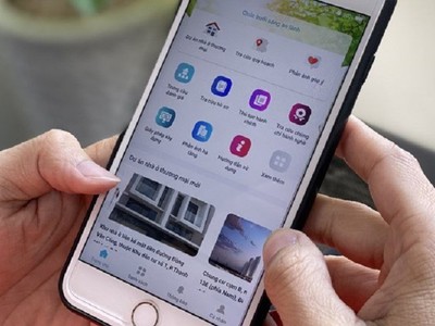 Thông qua ứng dụng trực tuyến, chỉ mất vài giây để tra cứu đầy đủ thông tin dự án nhà ở thương mại trên địa bàn Thành phố