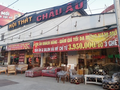 Cửa hàng nội thất tung khuyến mãi khủng dịp cận Tết