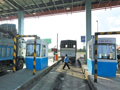 Trạm thu phí tại tuyến KL99 là nhà cái cá cược trực tuyến hàng đầu tại châu Á TP.HCM - Trung Lương. Ảnh: Đức Thanh