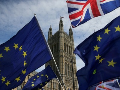 Một số bước tiếp sau Brexit sẽ được thực hiện một cách trang trọng và lặng lẽ tại Brussels, trước khi EU và Anh đàm phán về quan hệ song phương thời gian tới. Ảnh: AFP