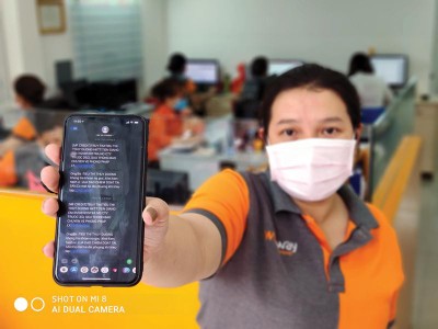 Nhân viên Công ty Winway bị “dội bom” tin nhắn từ nhóm người xưng là ở công ty Kl991.com nạp rút nhanh và công ty đòi nợ thuê.