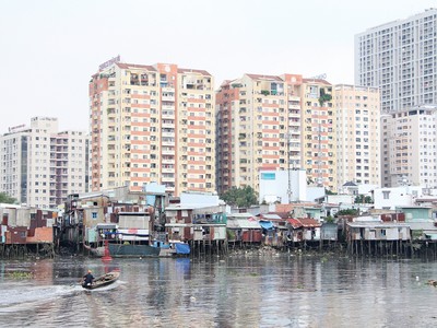 Nhu cầu cao, nhưng căn hộ vừa túi tiền đang dần mất hút trên thị trường. Ảnh: Trọng Tín